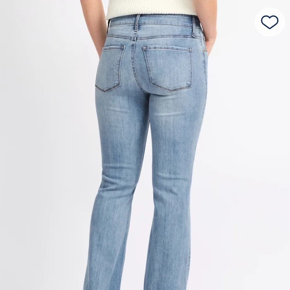 STS Mandy Boot Cut Flare Bottom Blue Women's Denim Petite Jeans - Picture 4 of 10